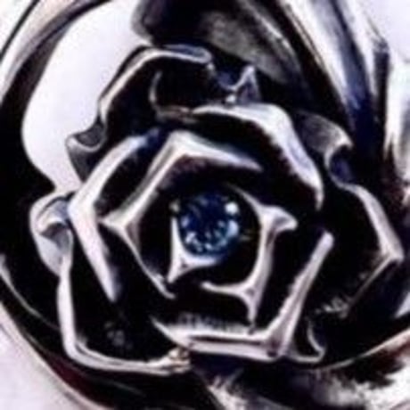 【蛇骨堂限定！】5種の宝石の薔薇キーホルダー！ランプリングローズ
