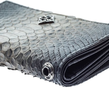 【即納可能！】グレーパイソンミディアムウォレット~Gray python Medium wallet~［Artemis Classic］