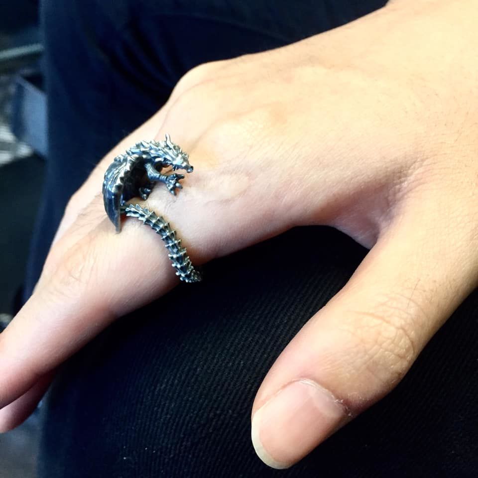 希少品❗️最終値下げ❗️ドラゴン彫刻 ヴィンテージリング ドラゴンボール超 時の指輪【2021年10月発送】 | ドラゴンボール超