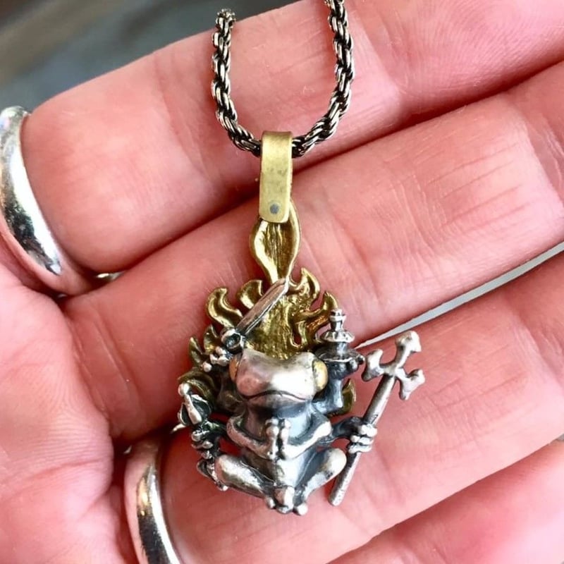 阿修羅カエル（ペンダントトップ）［林檎屋］ | 上州本店 蛇骨堂