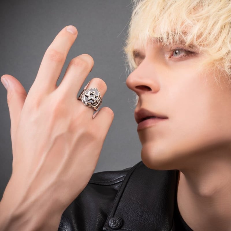 即納可能！六芒星の指輪】マジックヘキサグラムリング [Artemis