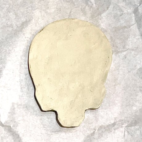 【SOLD OUT！】ドクロ皿［大友窯SKULL］