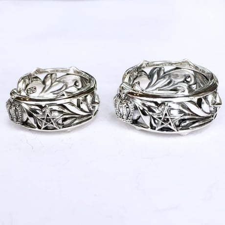 【即納可能！】スターカフリング　～Star cuff ring～[ArtemisKings]