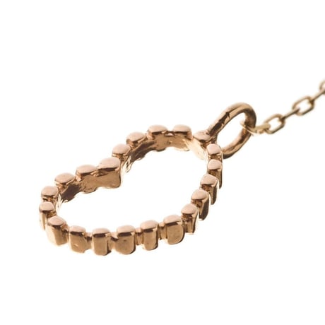 10金ハートYネックレス［Elenore Jewelry ]