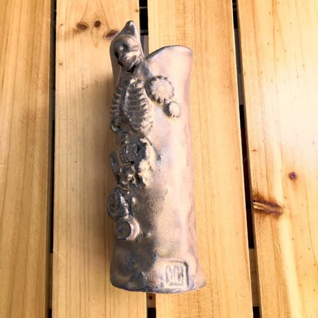 【SOLD OUT！】サクリファイス花器　[大友窯SKULL]