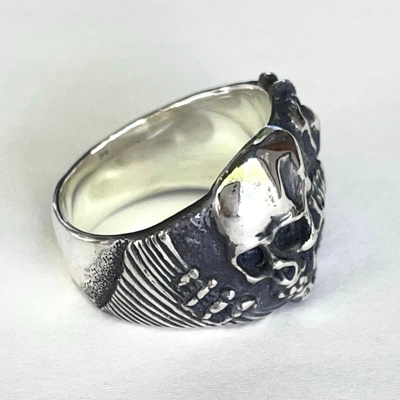 がしゃどくろ（リング）［銀燭］ | 上州本店 蛇骨堂