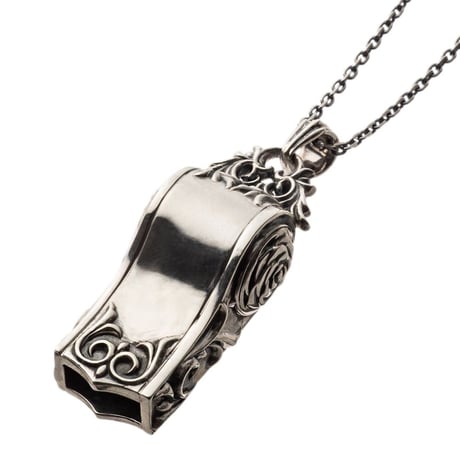 【即納可能！笛のペンダント】ローズホイッスルペンダント ~Rose whistle pendant~　[ArtemisClassic]