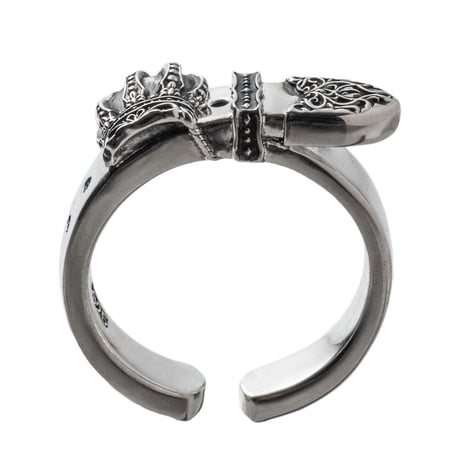【即納可能サイズあり！】クラウンベルトリング　~Crown belt ring~[ArtemisKings]