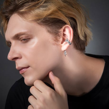 【即納可能！】スピアーフルールドリスイヤーカフ ~Spear fleur deris ear cuff~［Artemis Classic］