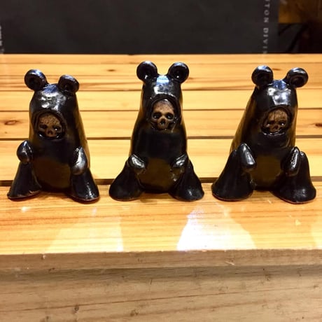 【SOLD OUT！】クマスカル～フィギュア～ [大友窯SKULL]