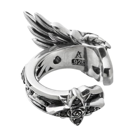 薔薇イヤーカフ　　Rose ear cuff［ Artemis Kings ］