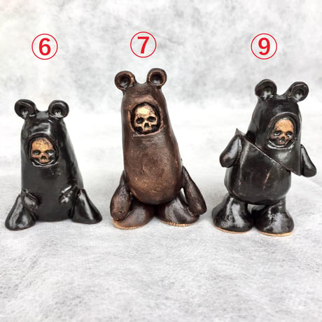 【SOLD OUT！】クマスカル～フィギュア～ [大友窯SKULL]