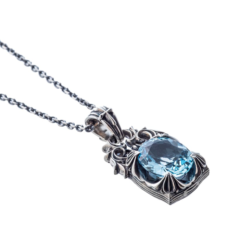 ギリシャ神話 海神ポセイドン ハンドメイド シルバーペンダントトップ 即納可能！】ポセイドンペンダント ～ Poseidon pendant