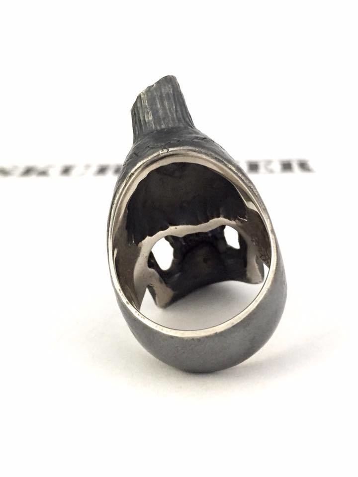 即納可能サイズ有り！】Cyclops Skull Ring ［SKURANGER］ | 上州