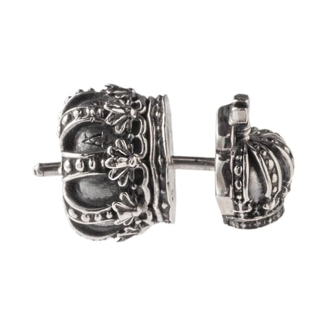 【即納可能！】クラウンキャッチスタッドピアス　～Crown catch stud earring～  ［Artemis Kings］