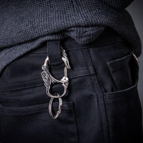 クラウンカラビナキーホルダー  ~ Crown carabiner keyholder~［Artemis Kings］