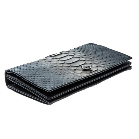 グレーパイソンロングウォレット~Gray python long wallet~［Artemis Classic］