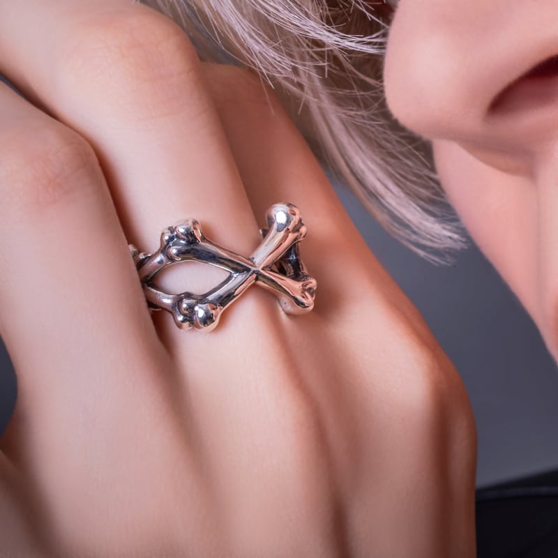 即納可能！】クロスボーンリング [ArtemisKings] | 上州本店 蛇骨堂