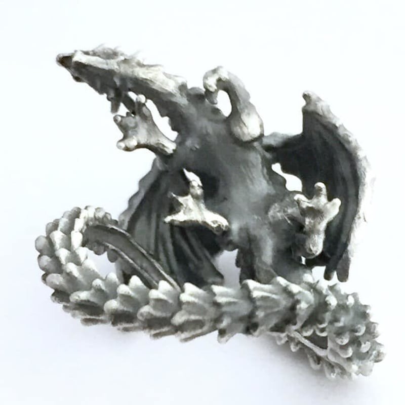 即納可能！】尻尾で巻き付きドラゴン（リング）［林檎屋］ | 上州本店