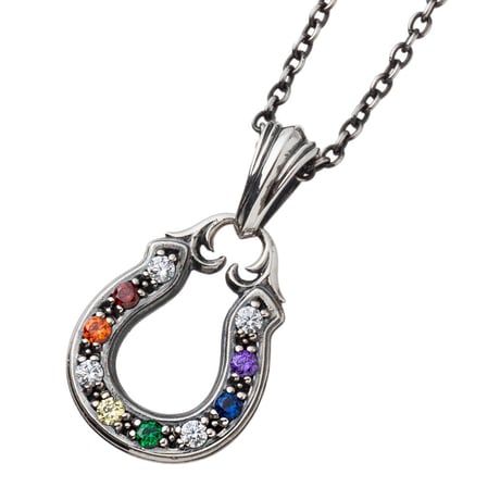 マルチカラーホースシューチャーム～Multicolor horseshoe pendant～［Artemis Kings］