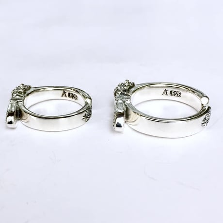 【即納可能サイズあり！】クラウンベルトリング　~Crown belt ring~[ArtemisKings]