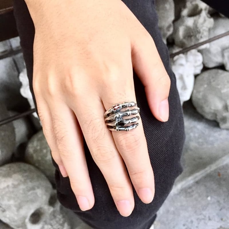 即納可能！手骨の指輪】スカルハンドリング［Artemis Classic