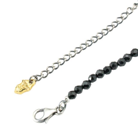 【即納可能！】オニキスネックレス（3.0mm）［Artemis Classic］