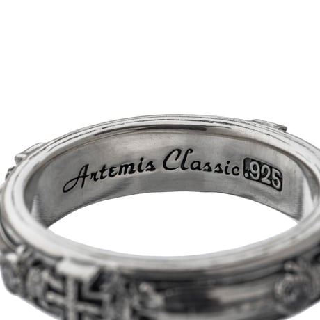 【十字架と剣の指輪・全サイズ即納可能！】クロスソードリング［Artemis Classic］