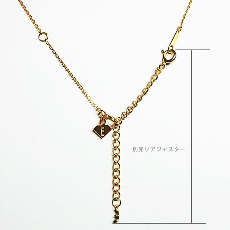 シャープでエロカッコイイ♪スパークリングネックレス（K18メッキ）