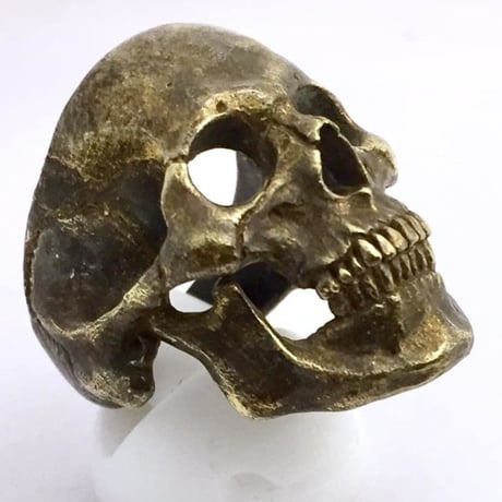 SKULL RING-BR　リング［kinsfolk］