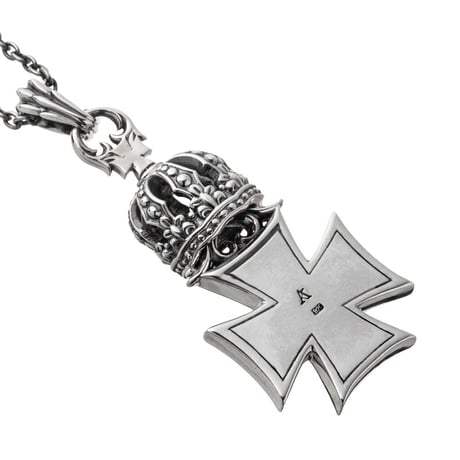 クラウンアイアンクロスペンダント　～Crown iron cross pendant～［Artemis Kings］