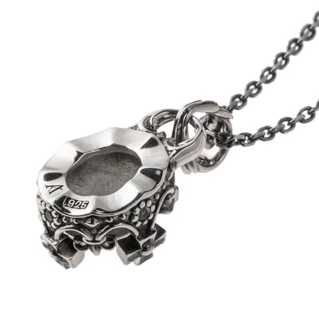 【即納可能！】オーバルクラウンペンダントラブラドライト ～Oval Crown Pendant Labradorite～［Artemis Kings］