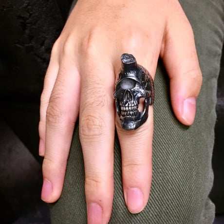 【即納可能サイズ有り！】Cyclops Skull Ring ［SKURANGER］