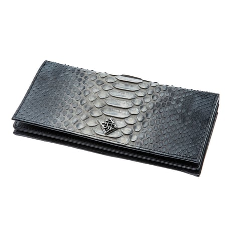 グレーパイソンロングウォレット~Gray python long wallet~［Artemis Classic］