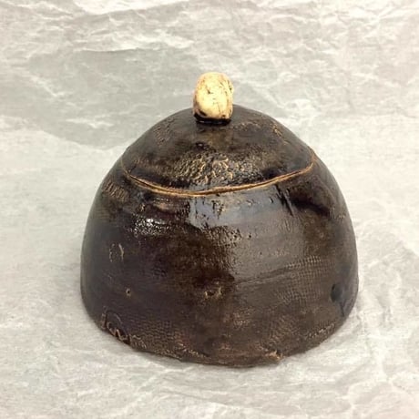 【SOLD OUT！】髑髏のシュガーポット[大友窯SKULL]