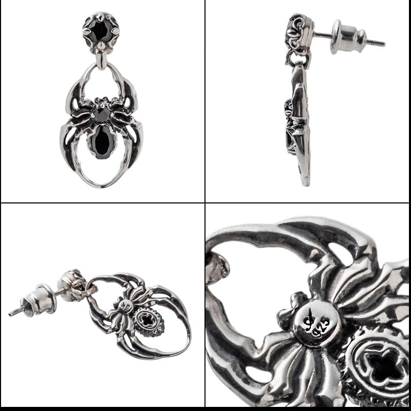 即納可能！】スパイダーピアス ～Spider earrings～［Artemis Class