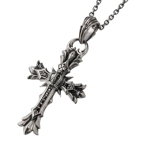 【即納可能！】クロスクラウンペンダント 　～ Cross crown pendant～ ［Artemis Kings］