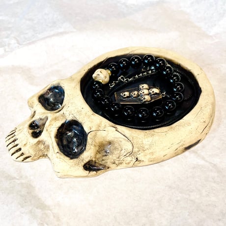 【SOLD OUT！】ドクロ皿［大友窯SKULL］