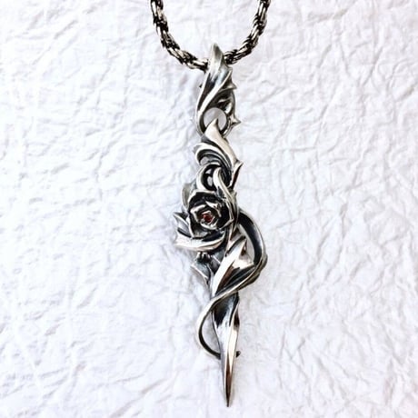 【蛇骨堂限定品！薔薇のペンダント】AT-JA-002 （ペンダントトップ）[GLAM SCALE]
