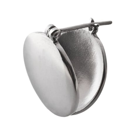 サークルプレートピアス［Elenore Jewelry］