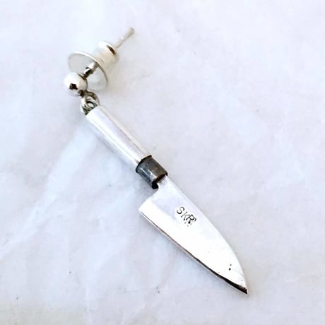 【出刃包丁のピアス】刃渡り15ｍｍピアス［SKURANGER］