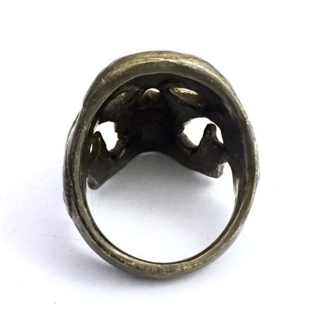SKULL RING-BR　リング［kinsfolk］