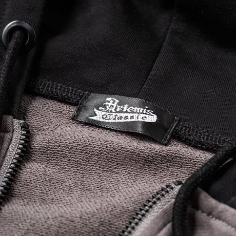 【即納可能！】レイヤードジップアップパーカー　~Layered zip up hoodie~　［Artemis Classic］
