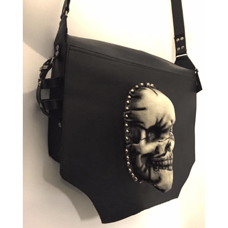【SOLD OUT!】１点限定！『蛇骨堂オリジナル』ドクロショルダーバッグ