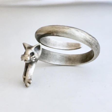 猫は液体・小（リング）［林檎屋］
