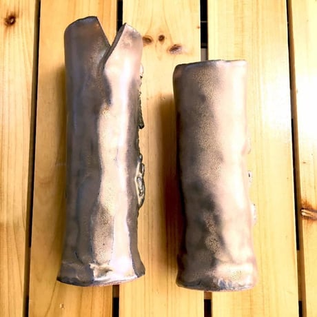 【SOLD OUT！】サクリファイス花器　[大友窯SKULL]