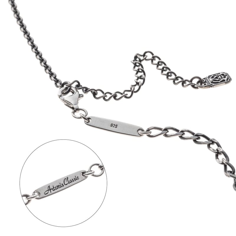 即納可能！チェーン付きペンダント】 ダブルモノグラムペンダント