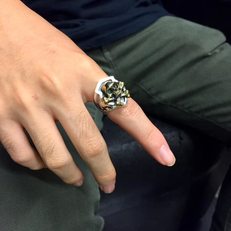 クロスボーンリング［BLIND RABBIT］ | 上州本店 蛇骨堂 