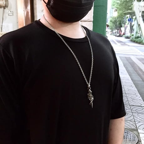 【蛇骨堂限定品！薔薇のペンダント】AT-JA-002 （ペンダントトップ）[GLAM SCALE]