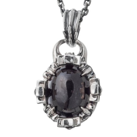 【即納可能！】オーバルクラウンペンダントブラックスター ～Oval Crown Pendant Black Star～［Artemis Kings］